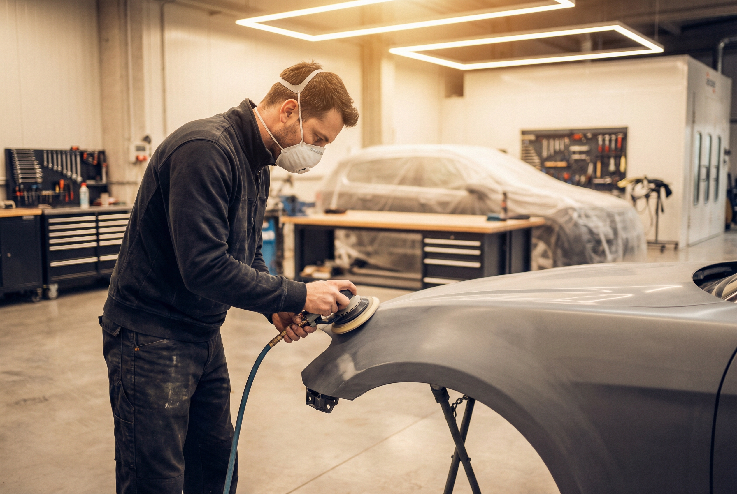 CarPro technician at work